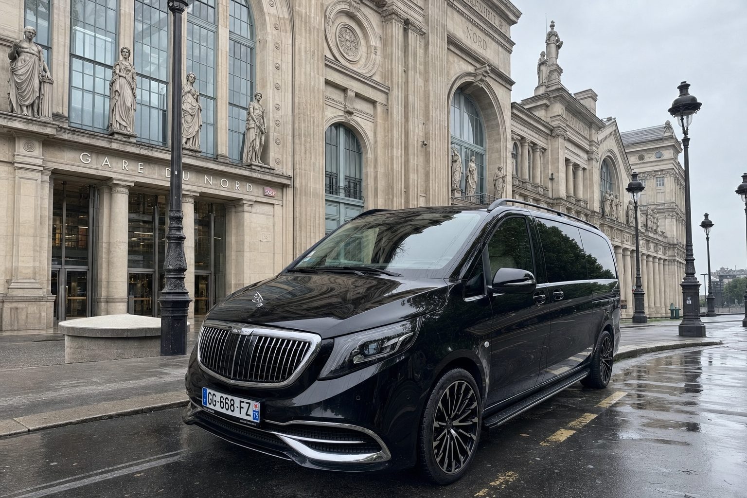 VTC Gare du Nord Paris — Chauffeur Privé Van VIP Eurostar, TGV & Thalys 2026