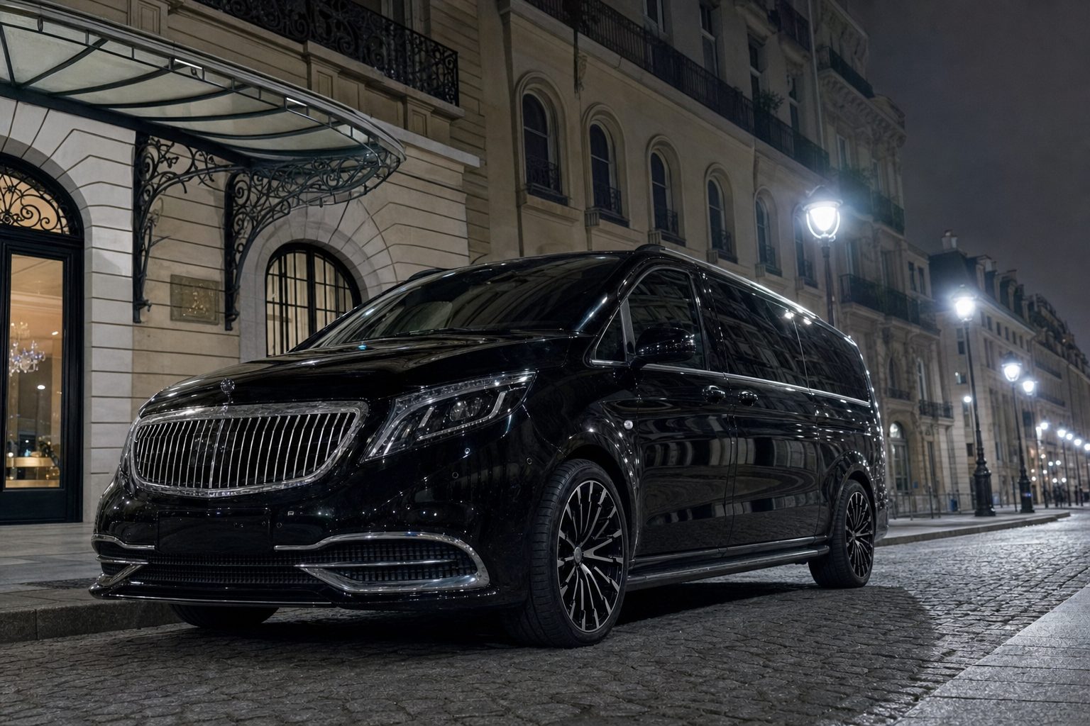VTC Soirée Paris 2026 — Chauffeur Privé Van VIP pour Nuits et Événements Nocturnes
